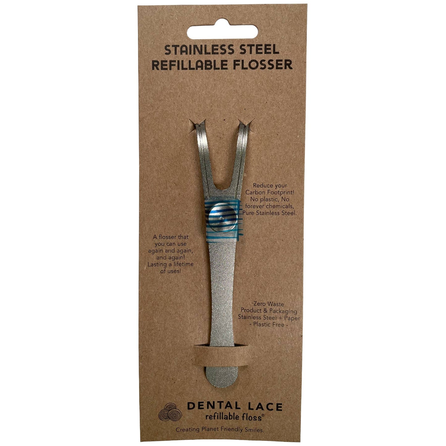 Stainless Steel Refillable Flosser