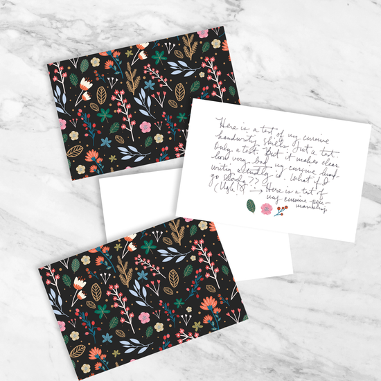 Wildflower Stationery Set
