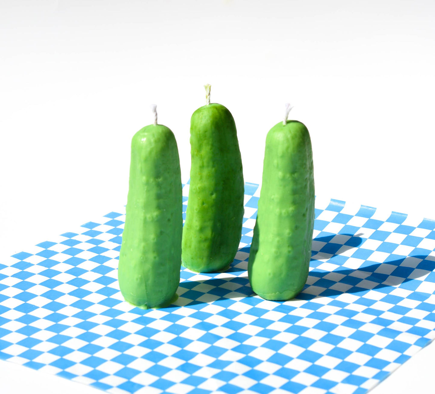 Pickle Pillar Candle by Glow Worm Goods