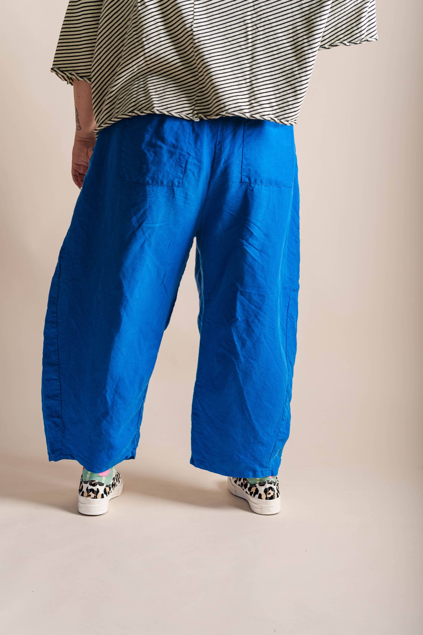 Bright Blue Balloon Pant