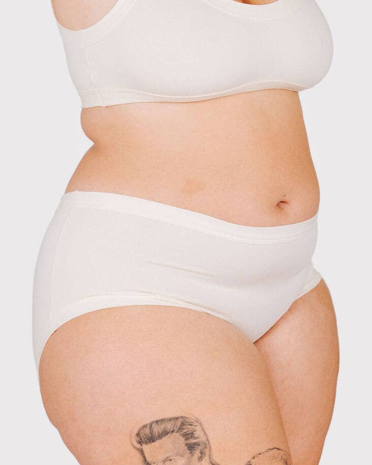 Organic Hipster Underwear | Black