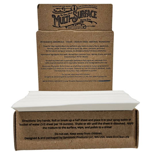 Multi Surface Cleaner Sheets| Unscented | 100 Count