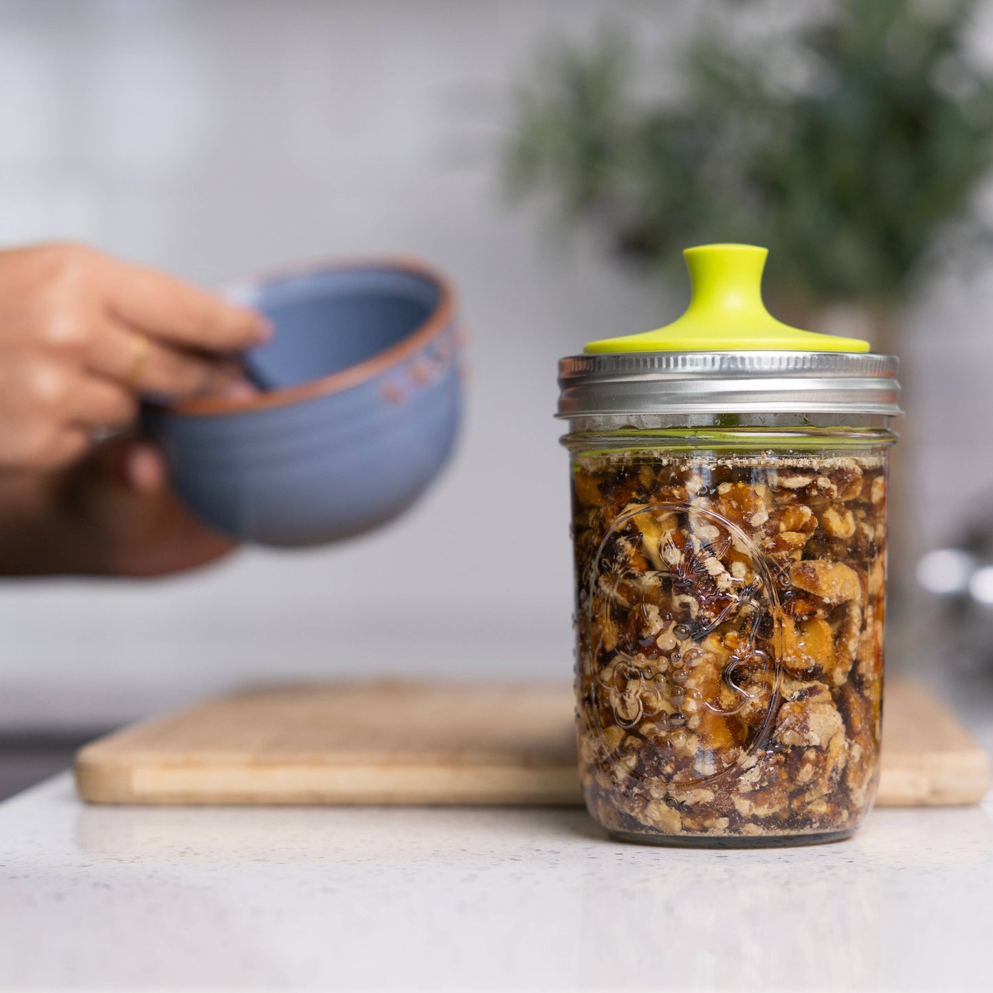 Jarware Nylon Fermentation Lid | Wide Mouth