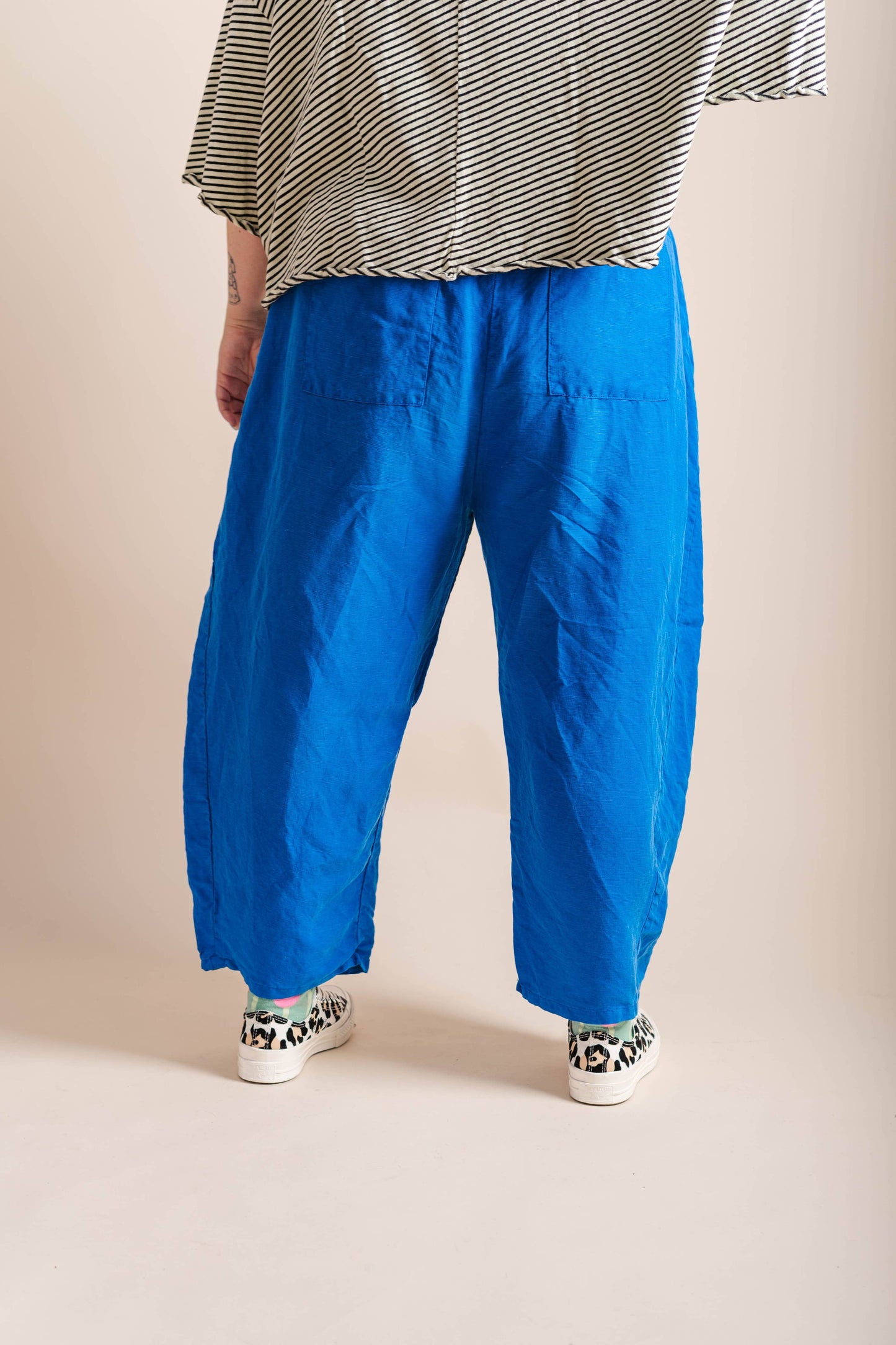 Bright Blue Balloon Pant