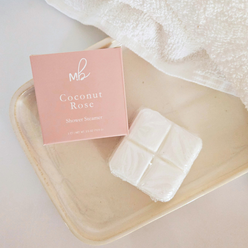 Milk + Body - Coconut Rose | 2.5oz Mix & Match Shower Steamers