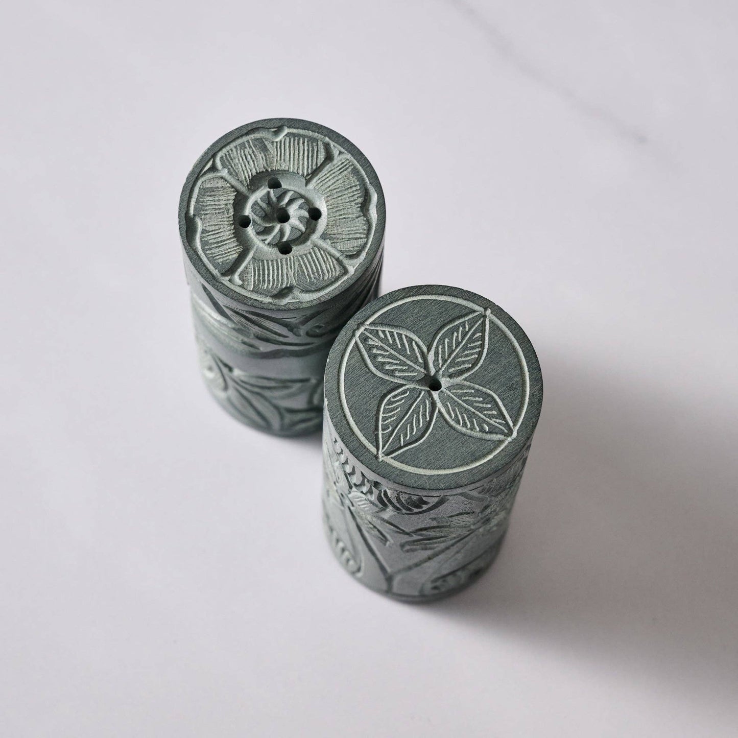 Palewa Stone Salt + Pepper Shakers