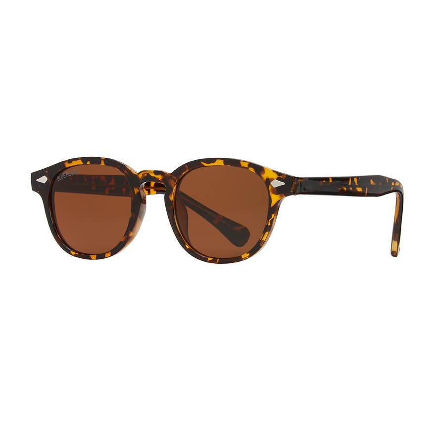 Cole Polarized Sunglasses | Crystal Brown Tortoise / Brown Polarized Lens