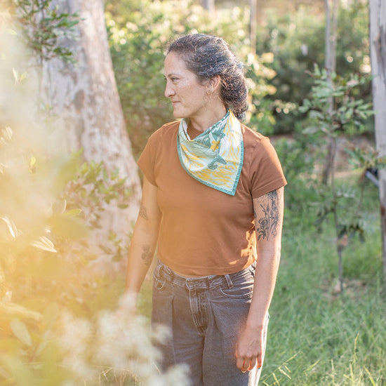 Organic Fair Trade Bandana by Mustard Beetle