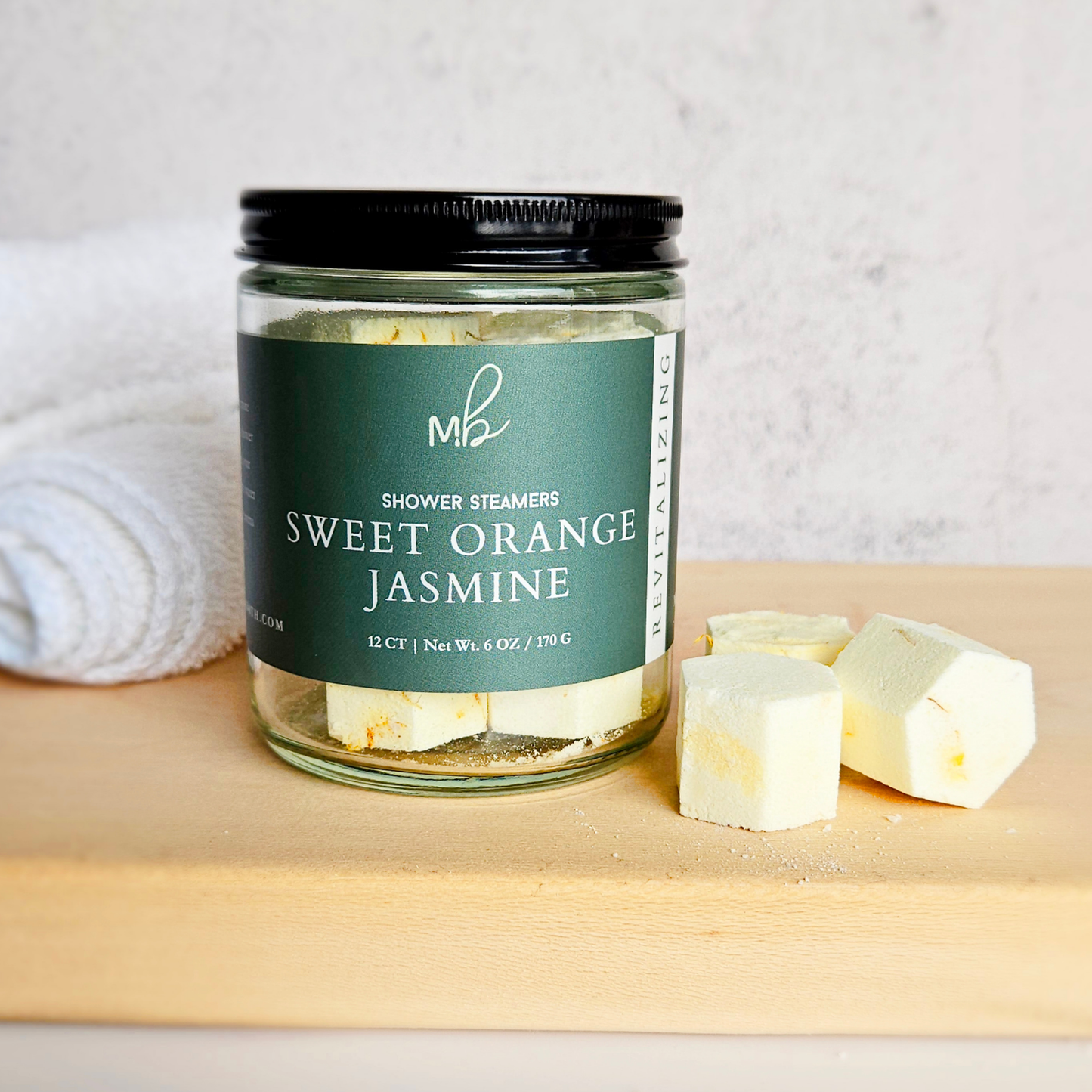 Milk + Body - Mini Shower Steamers 12ct: Peppermint Eucalyptus