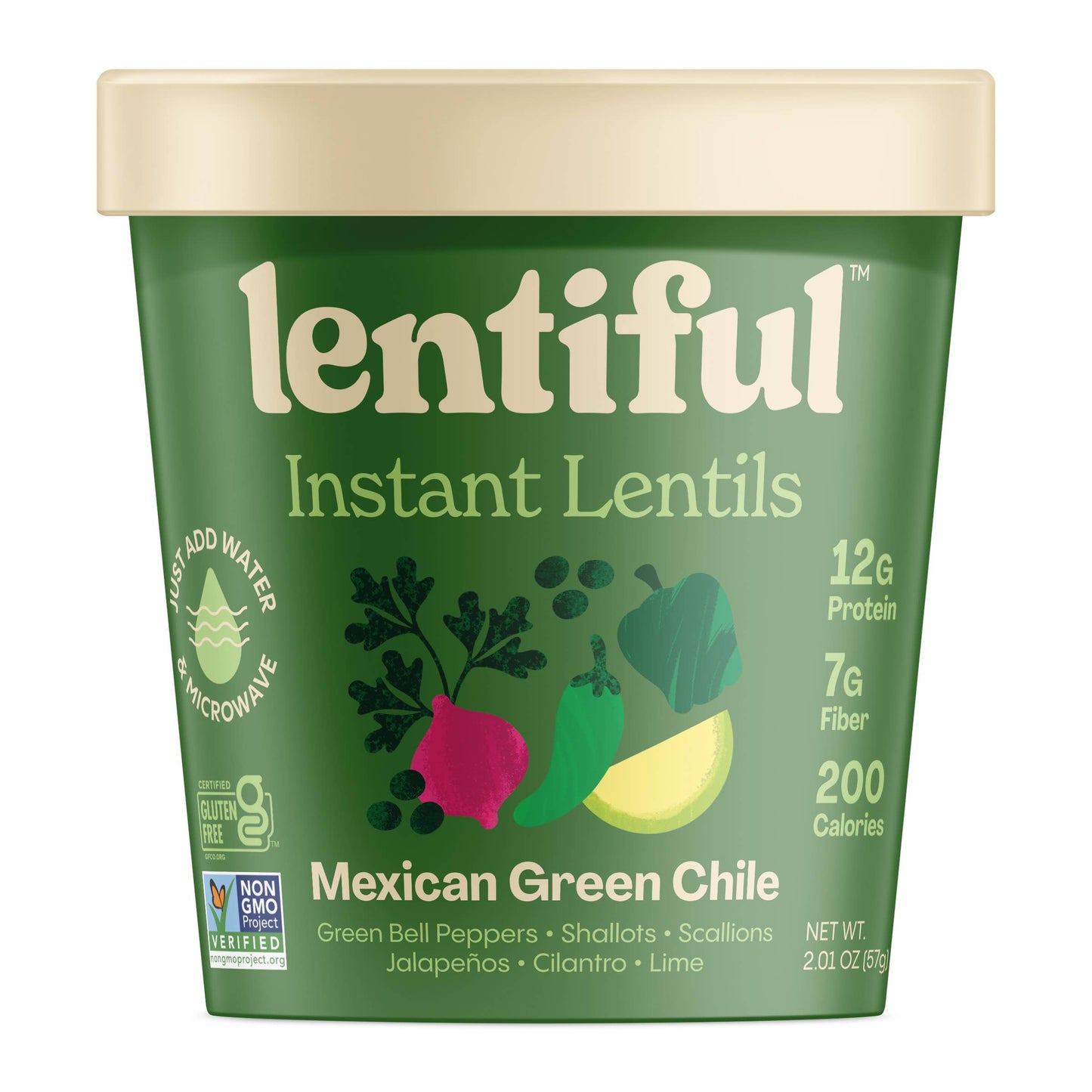 Instant Lentils | Mexican Green Chile