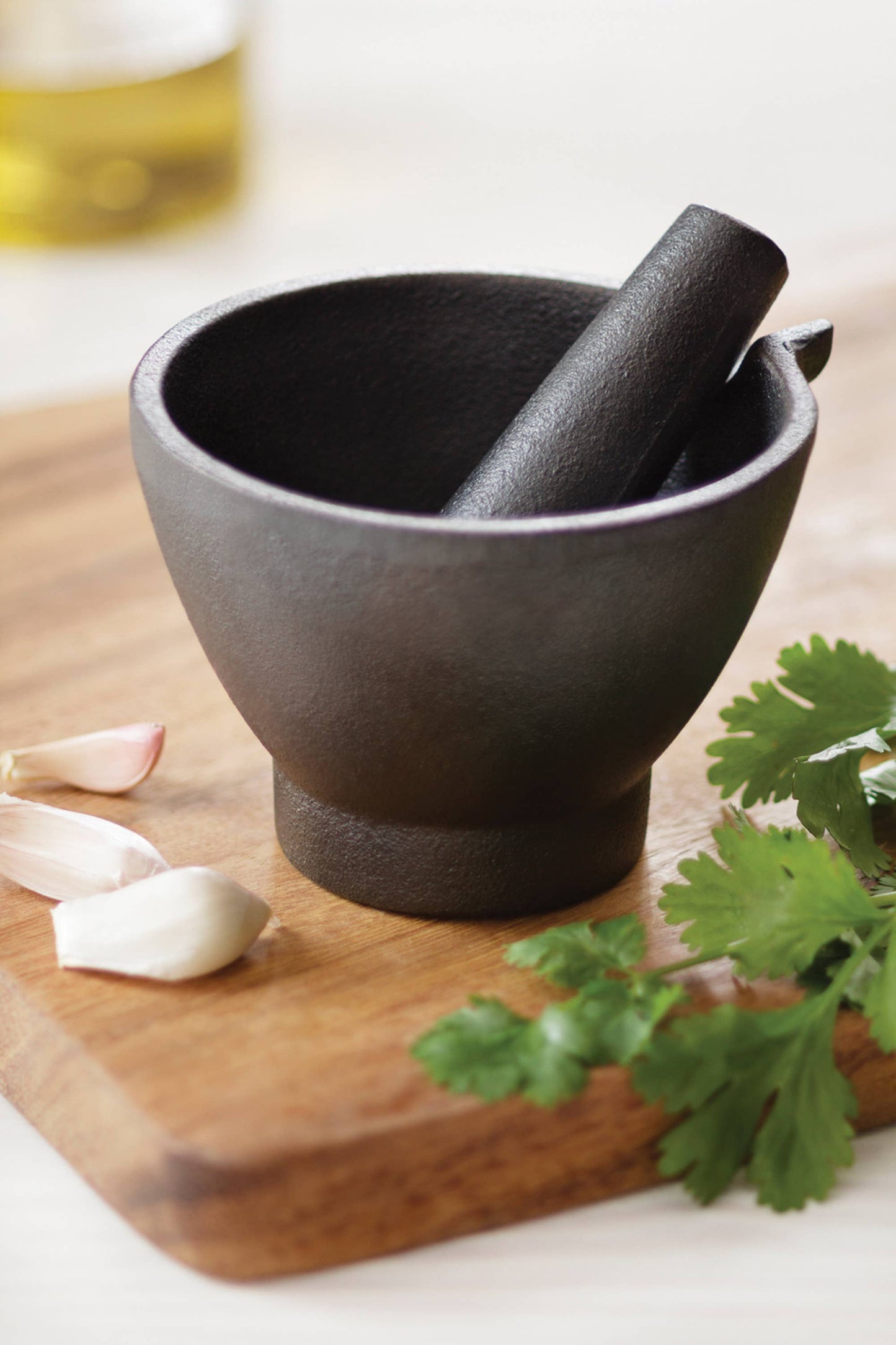 Cast Iron Mortar and Pestle 3.5"