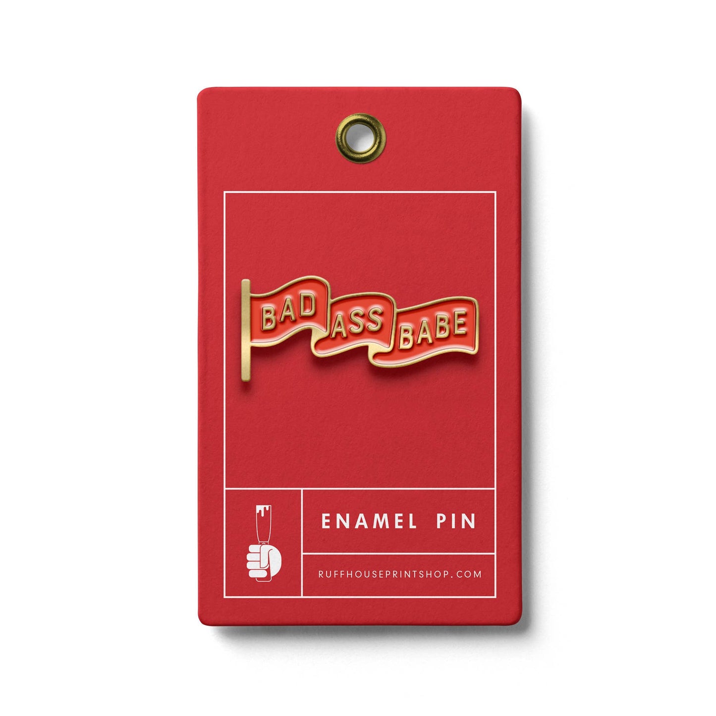 Badass Babe Enamel Pin