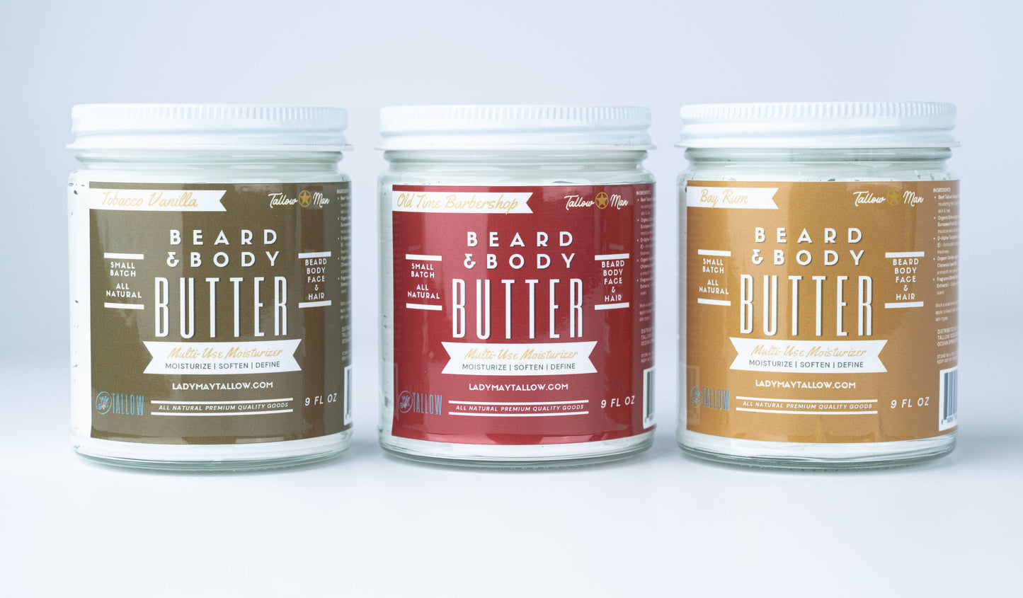 Tallow Beard + Body Butter