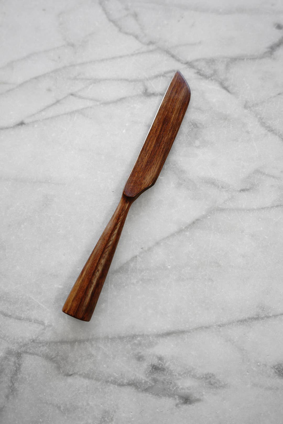 Wooden Butter + Cheese Knife | Black Walnut