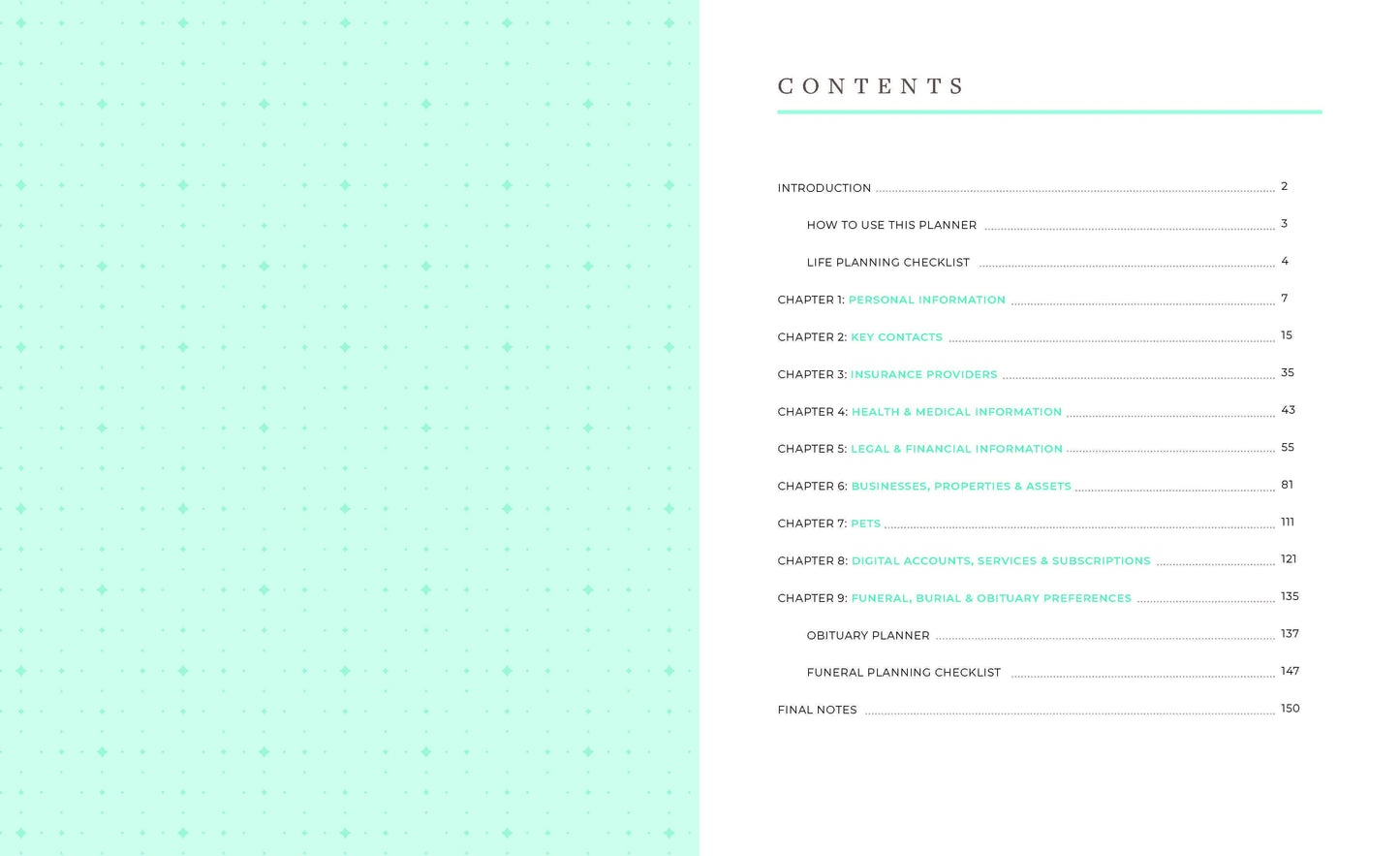 Essential Estate Planner (End of Life Organizer)