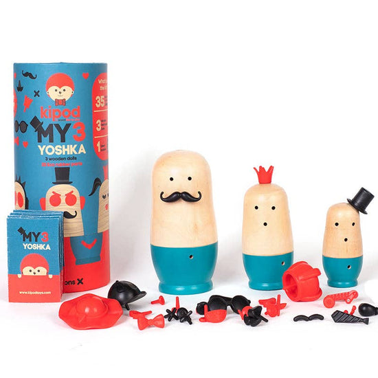 My 3 Yoshka Wooden Playset