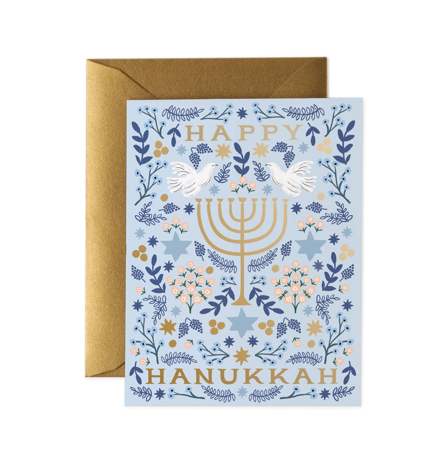 Boxed Set of Hanukkah Menorah Cards