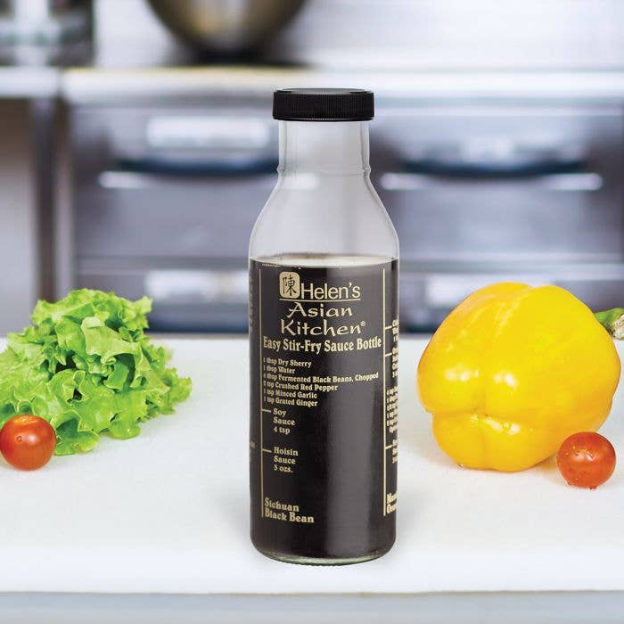 Stir-Fry Sauce Bottle | Glass 13oz