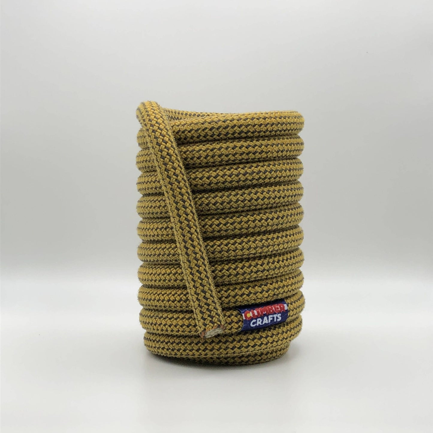 Upcycled Climbing Rope Bottle Cozy