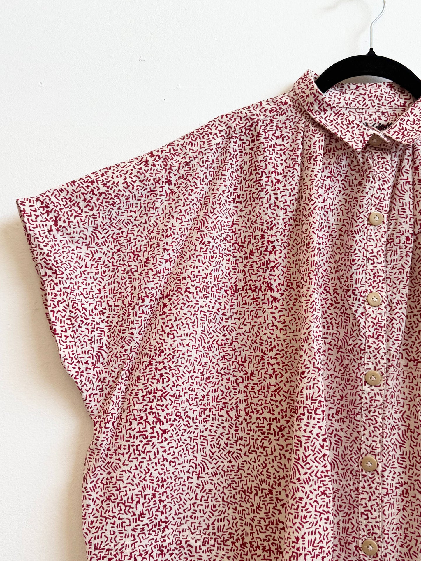 Block Printed Dress | Elise Madder Vibe