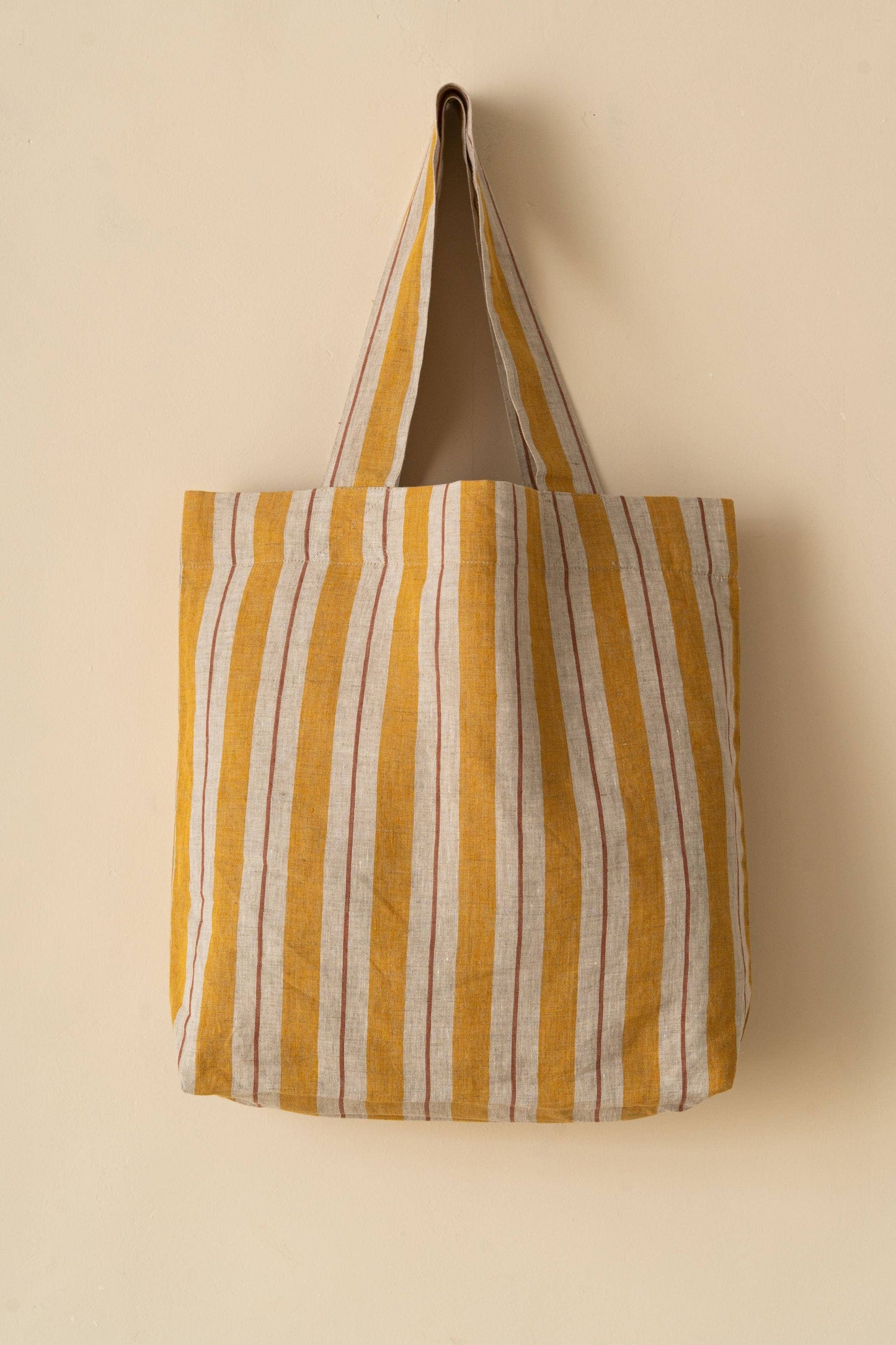 Linen Terracotta Segue Tote Bag
