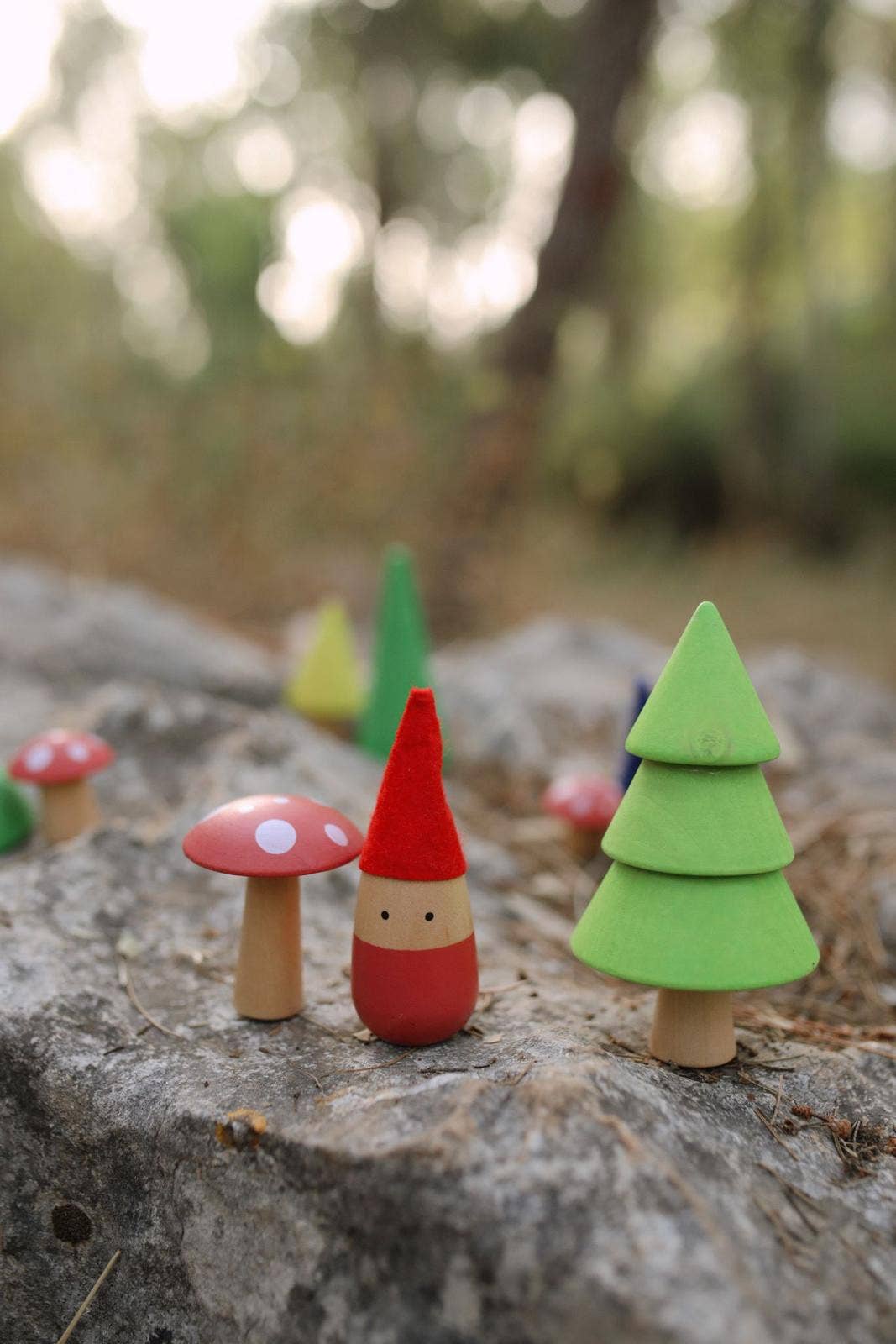 Dwarf Forest Wooden Playset