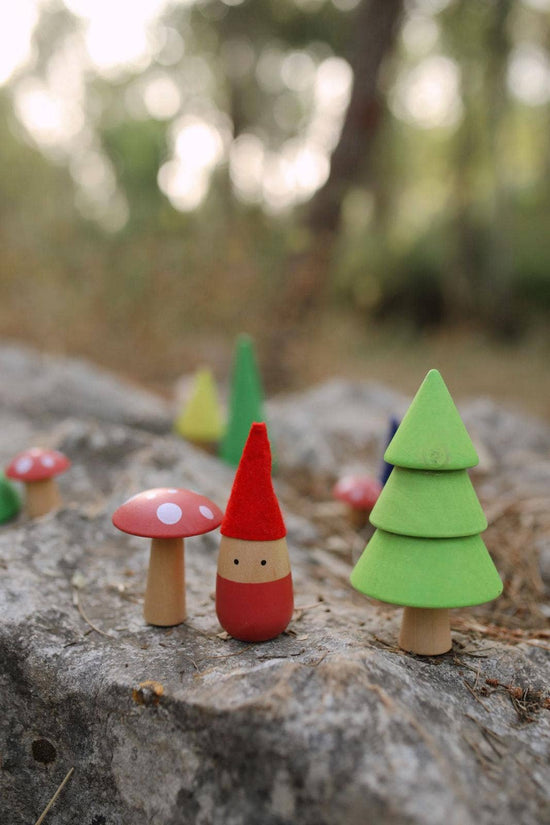 Dwarf Forest Wooden Playset