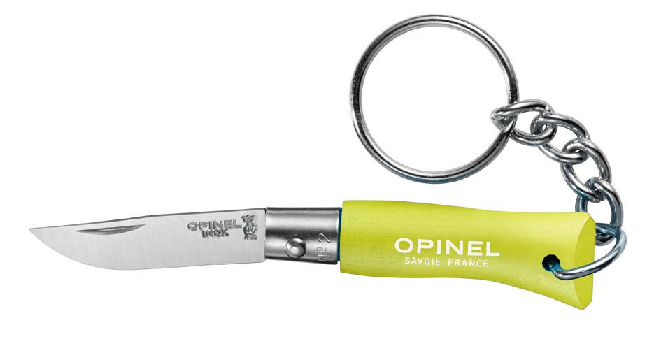 Stainless Steel Keychain Pocket Knife | No.02 by Opinel