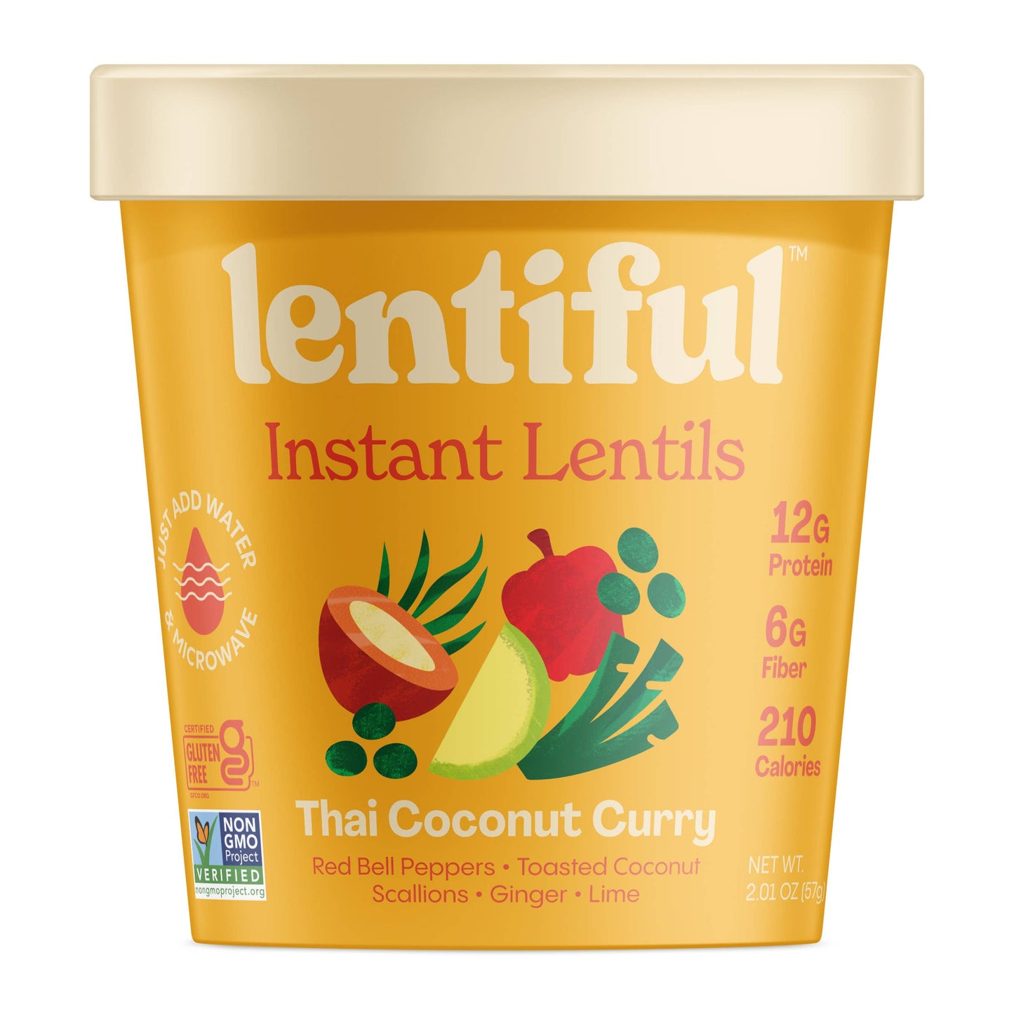Instant Lentils | Thai Coconut Curry