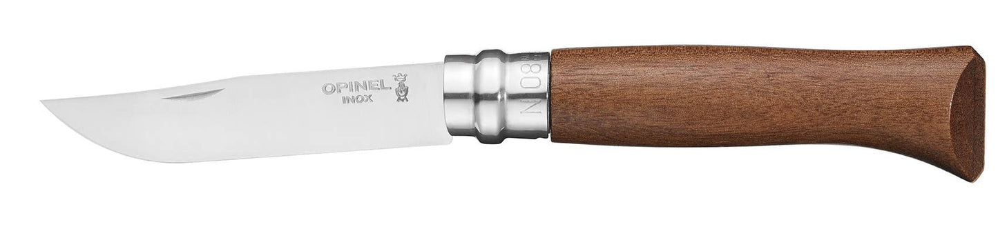 Opinel - No.08 Stainless Steel Olive Folding Knives: Olive
