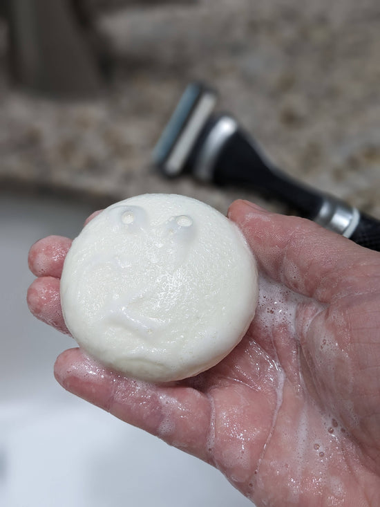 Tangie - Shave Cream Bar: Rosemary Mint
