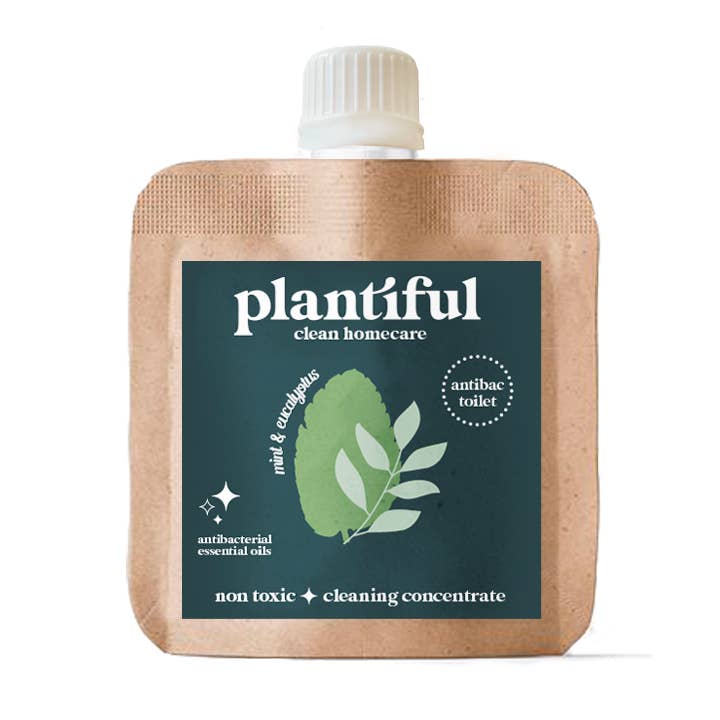 Plantiful Clean - Antibac Toilet Cleaner Concentrate: Mint & Eucalyptus