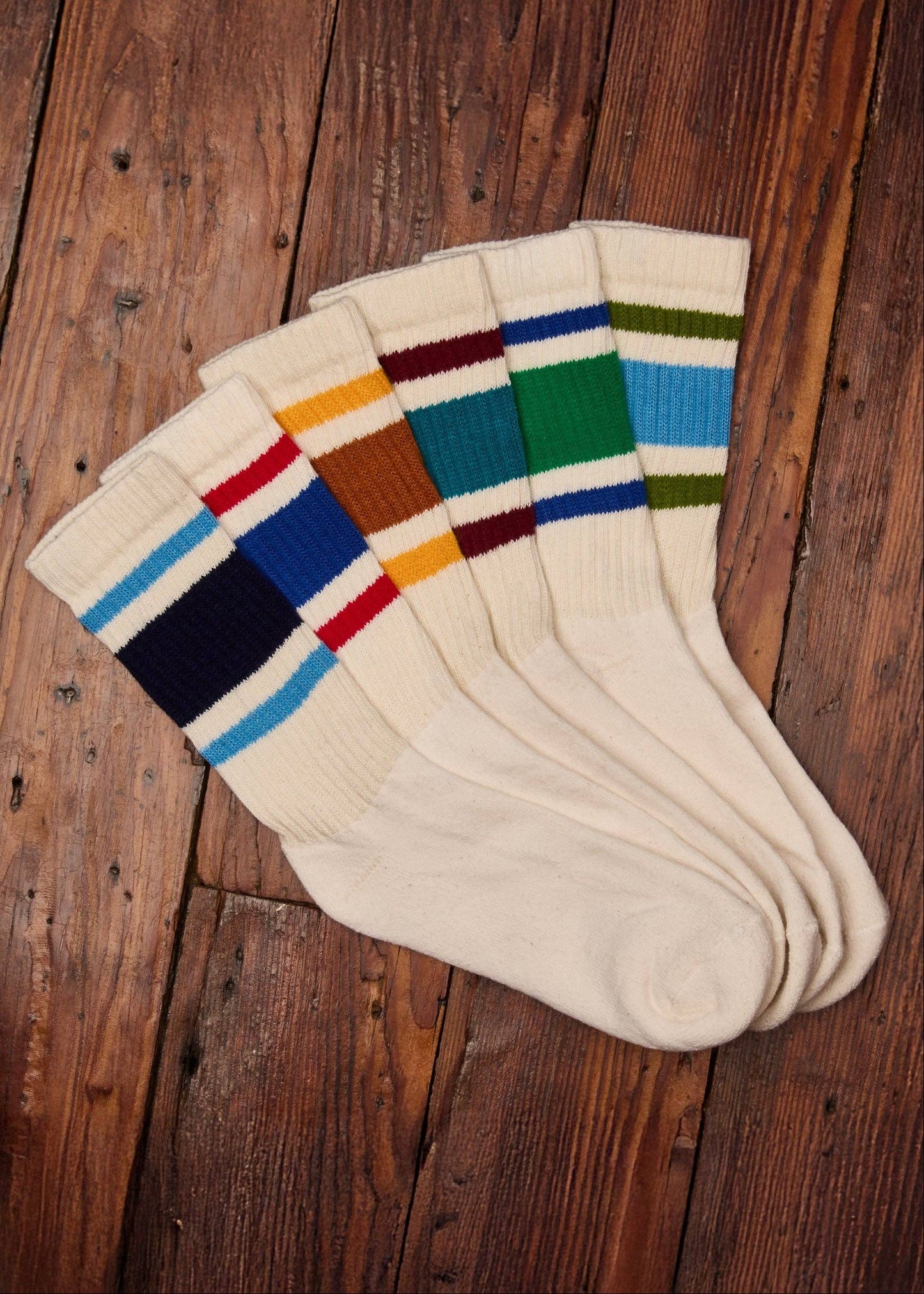 The Retro Stripe Socks