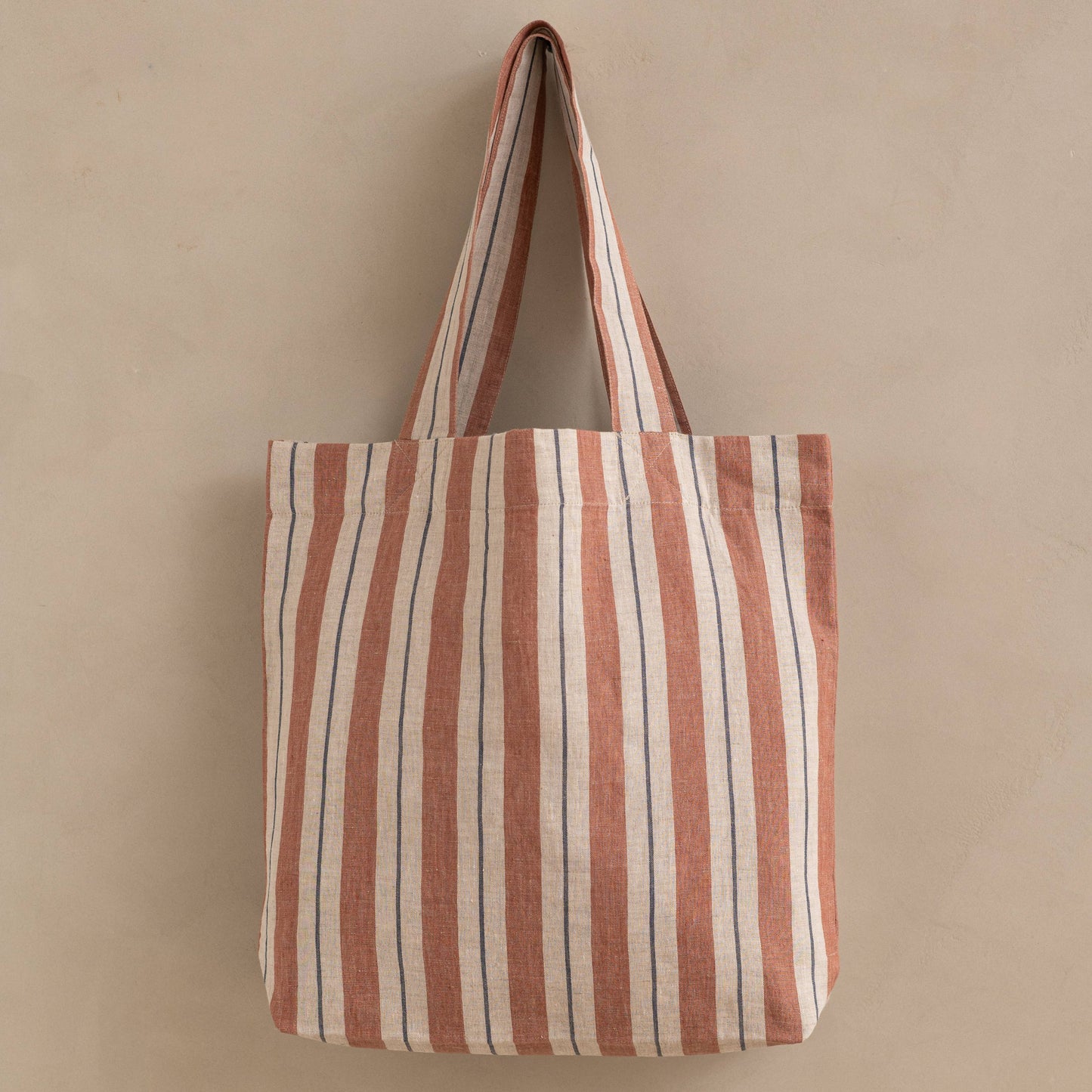 Linen Terracotta Segue Tote Bag