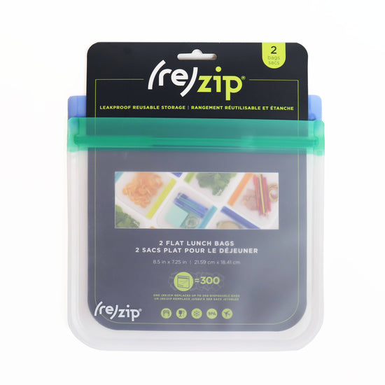 Reusable Flat Sandwich Bags | 2 Pack