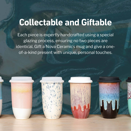 16oz Ceramic Travel Mug