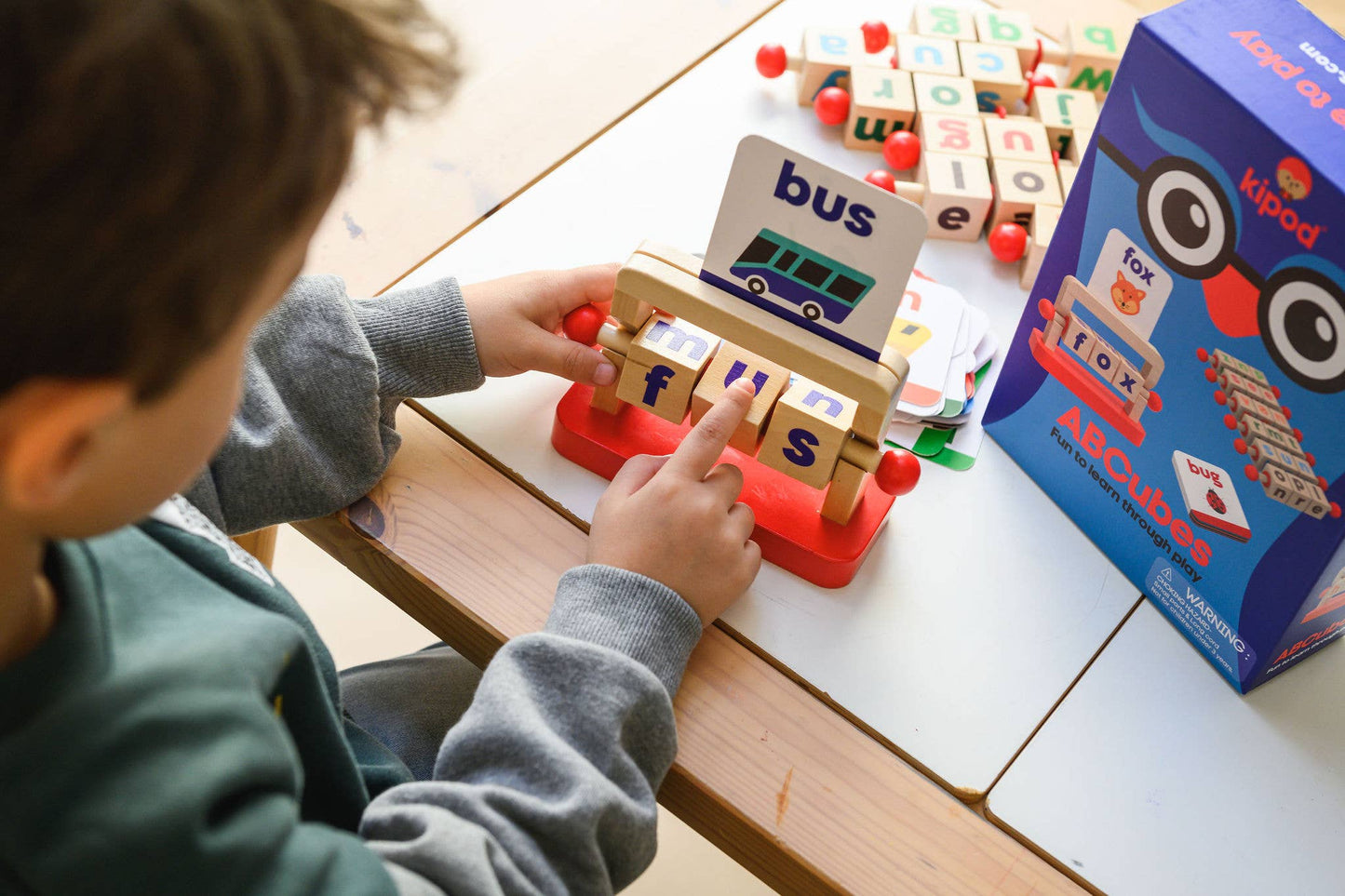 ABCubes Wooden Playset