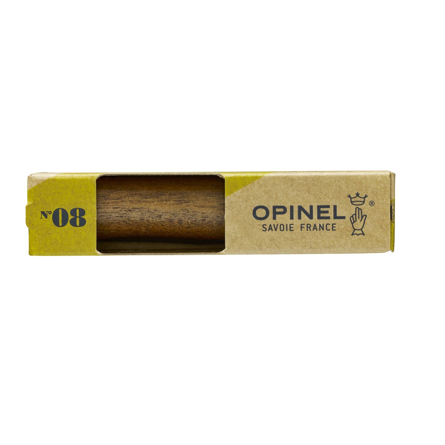 Opinel - No.08 Stainless Steel Olive Folding Knives: Olive