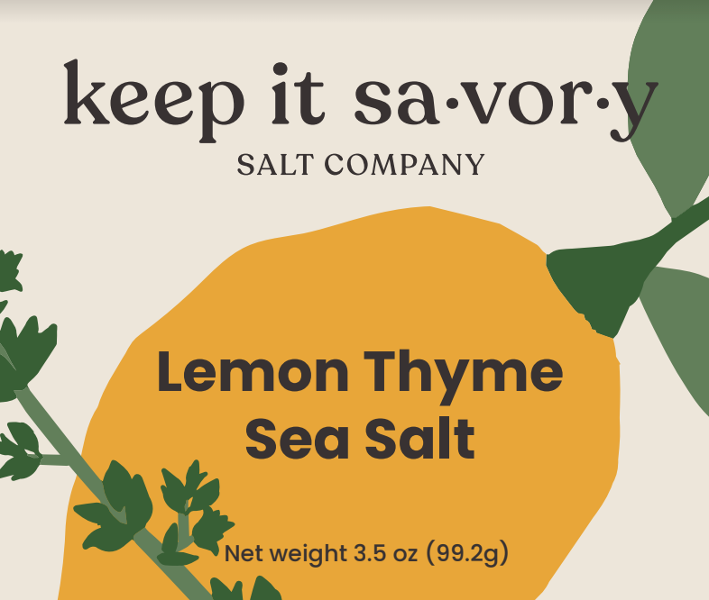 Lemon Thyme Sea Salt