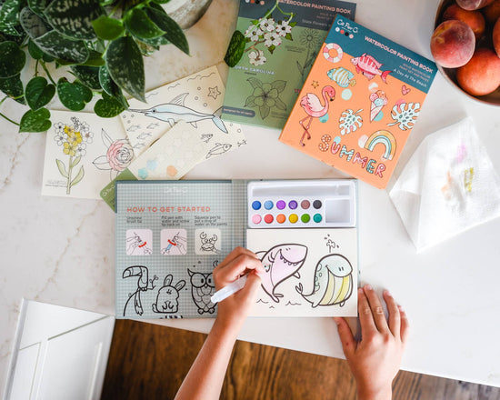 Watercolor Painting Book -  Advent Calendar