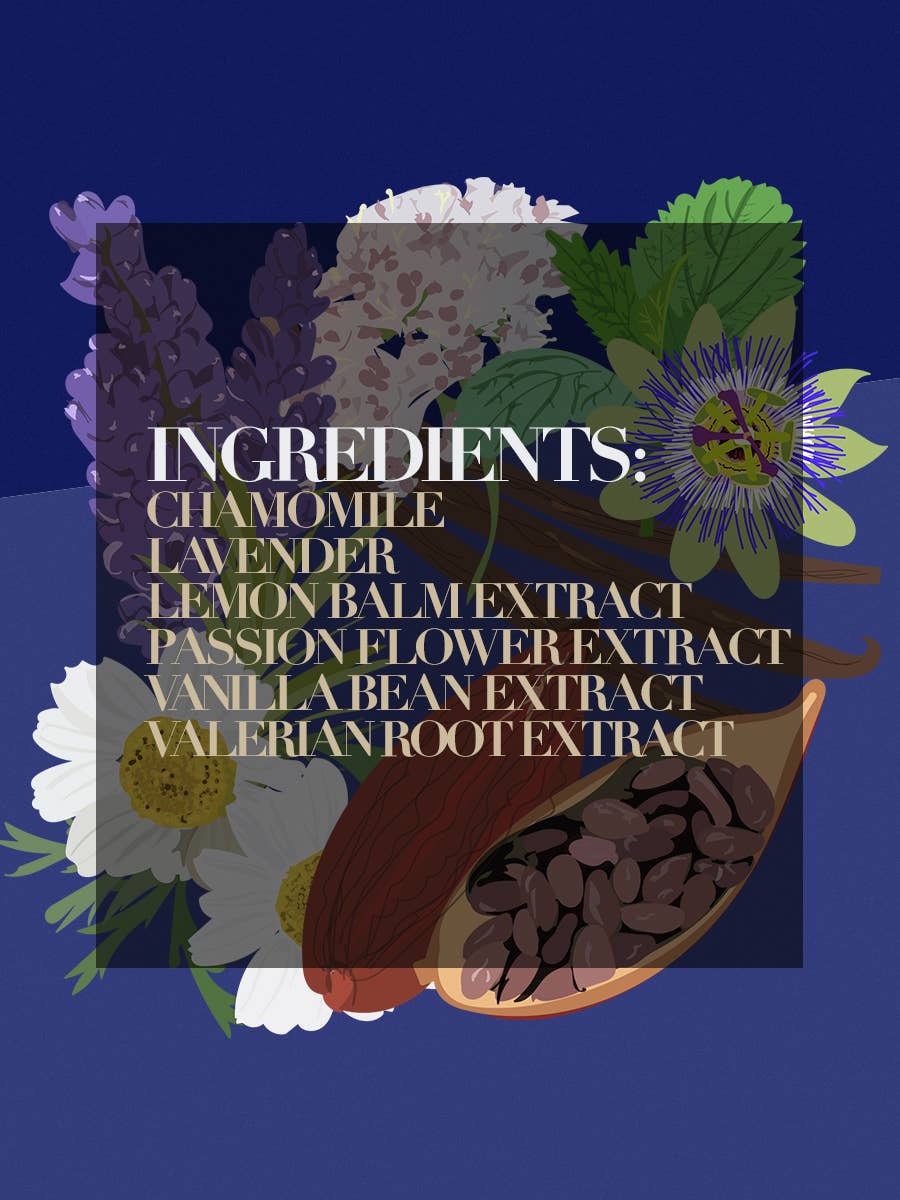 Functional Chocolate | Sleepy Chocolate: Blueberry Lavender