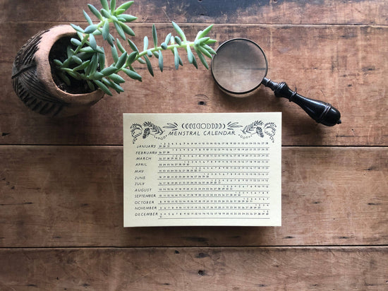 Menstrual Moon Calendar