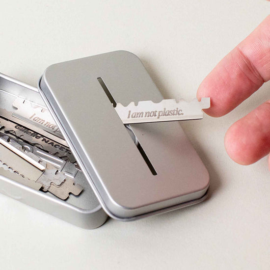Single-Edge Razor Blade Refills: 50ct