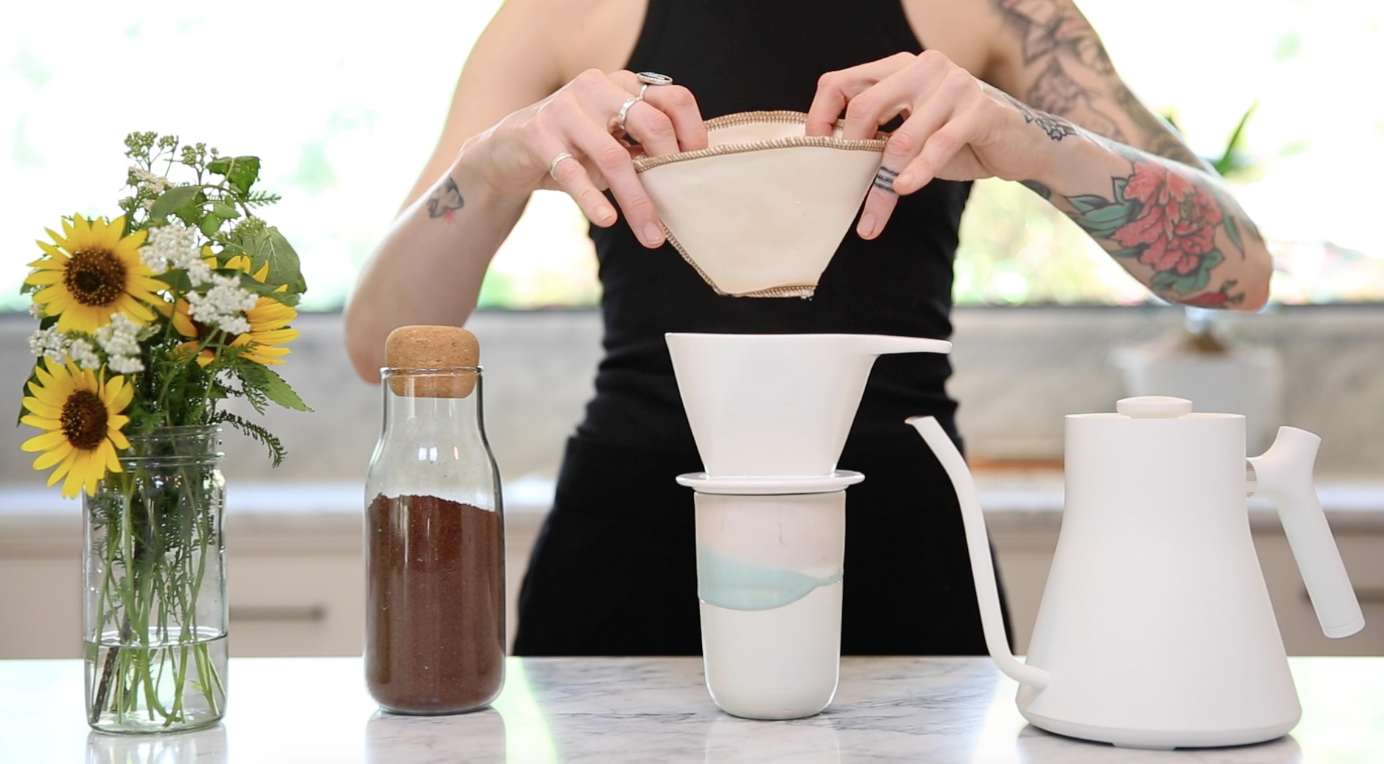 Reusable Organic Cotton Filter | Drip #4 Cone