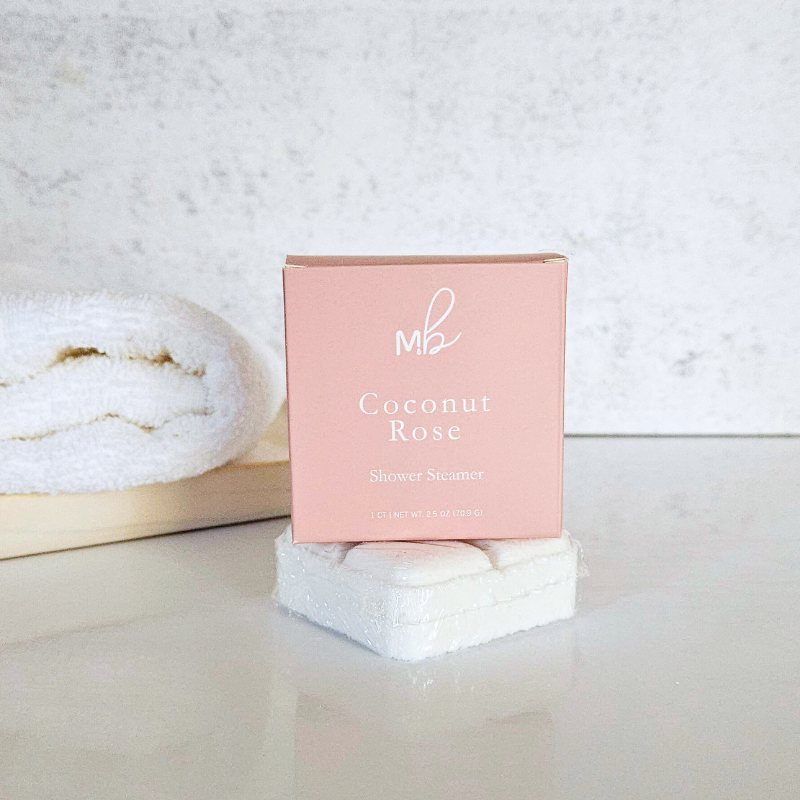 Milk + Body - Coconut Rose | 2.5oz Mix & Match Shower Steamers