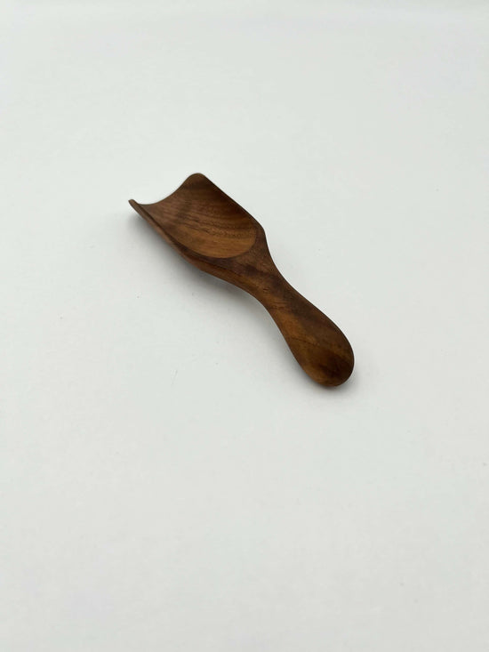 Small Walnut Wood Scoop