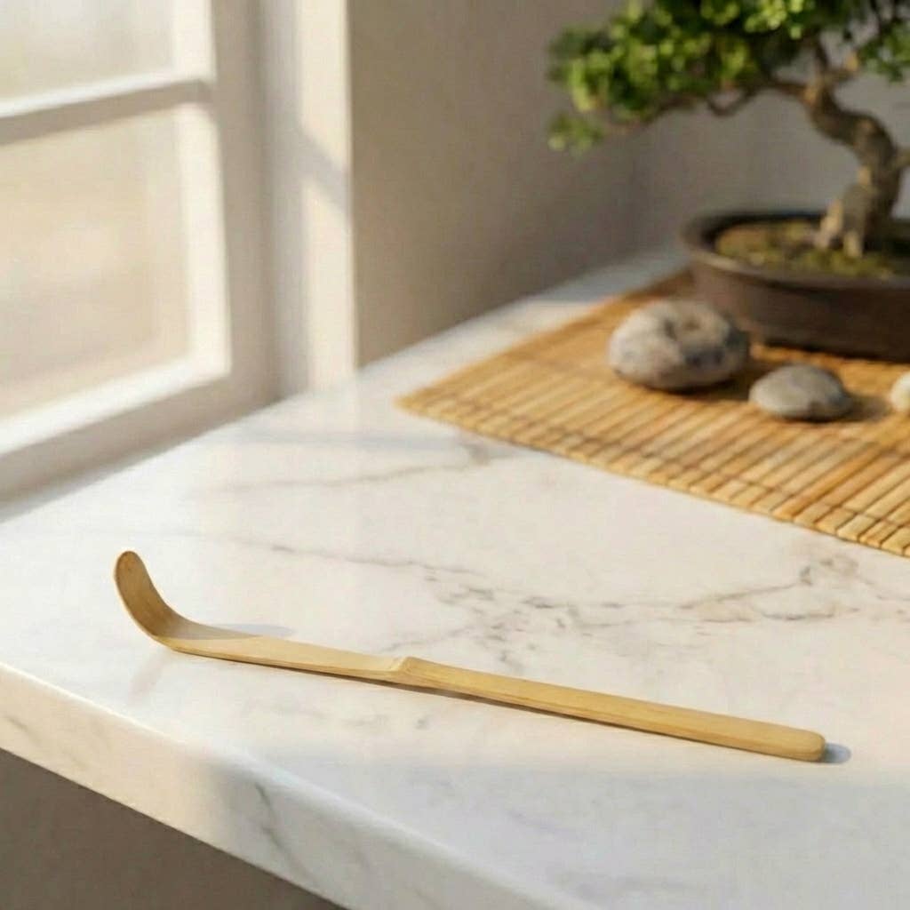 Bamboo Matcha Spoon Scraper