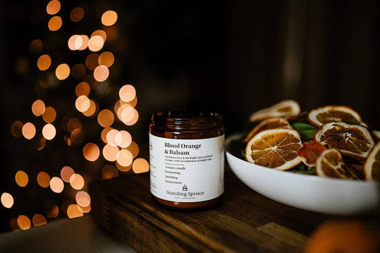 Blood Orange + Balsam Soy Candle