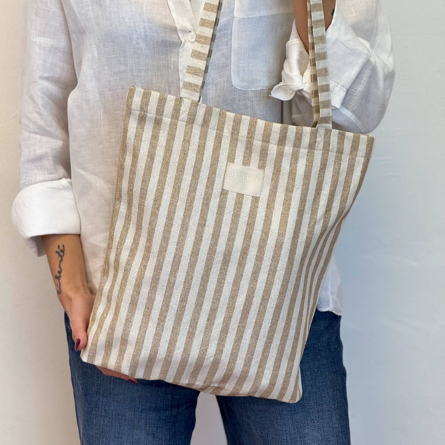 Lumos Tote Bag with Zipper