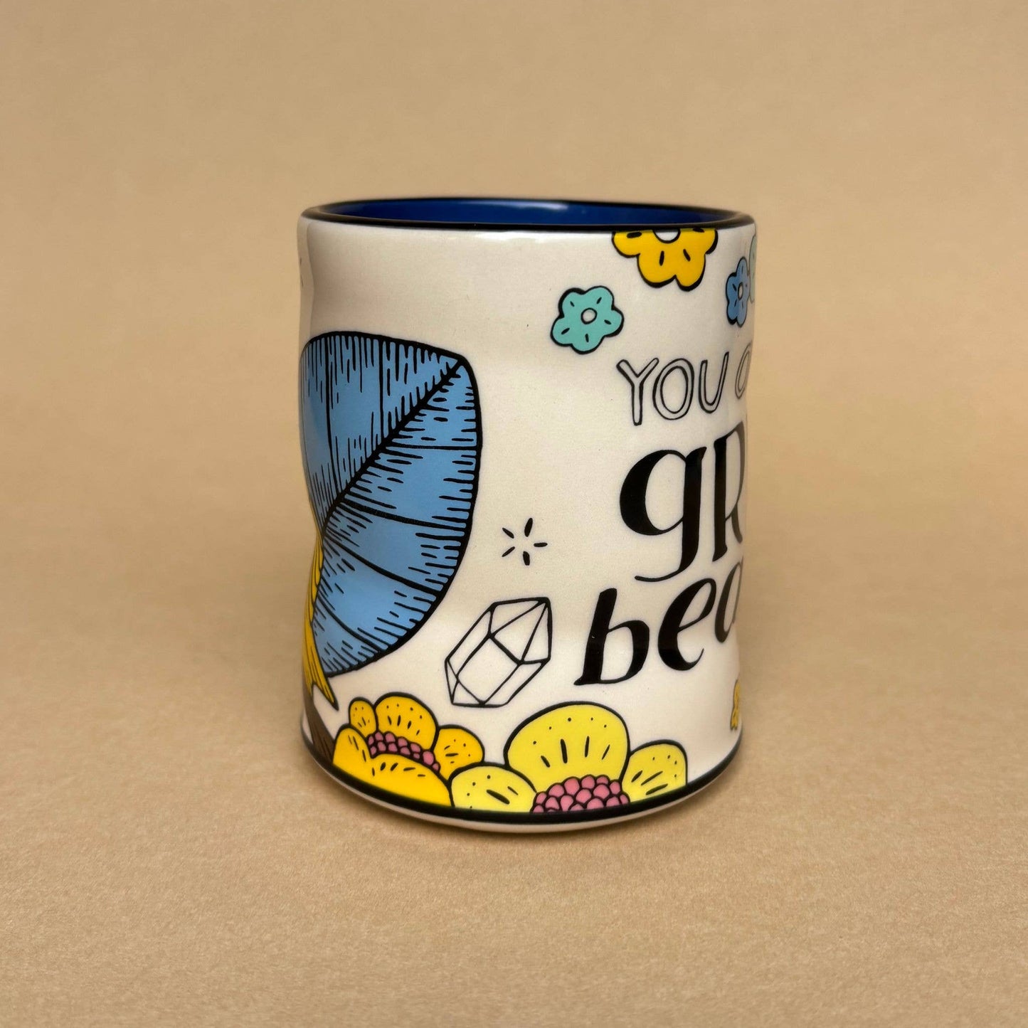 Great Beauty  Ceramic Mug/Cup Large by The Bowl Maker